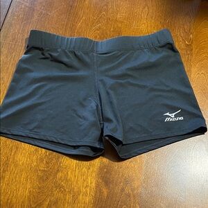 Mizuno Women's Black Athletic Shorts